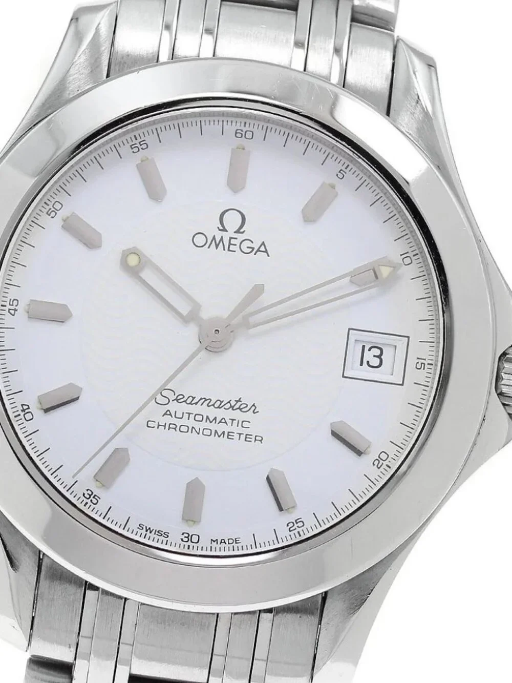 OMEGA Seamaster120 2501.21 Date white Dial Automatic Men's Watch_962347